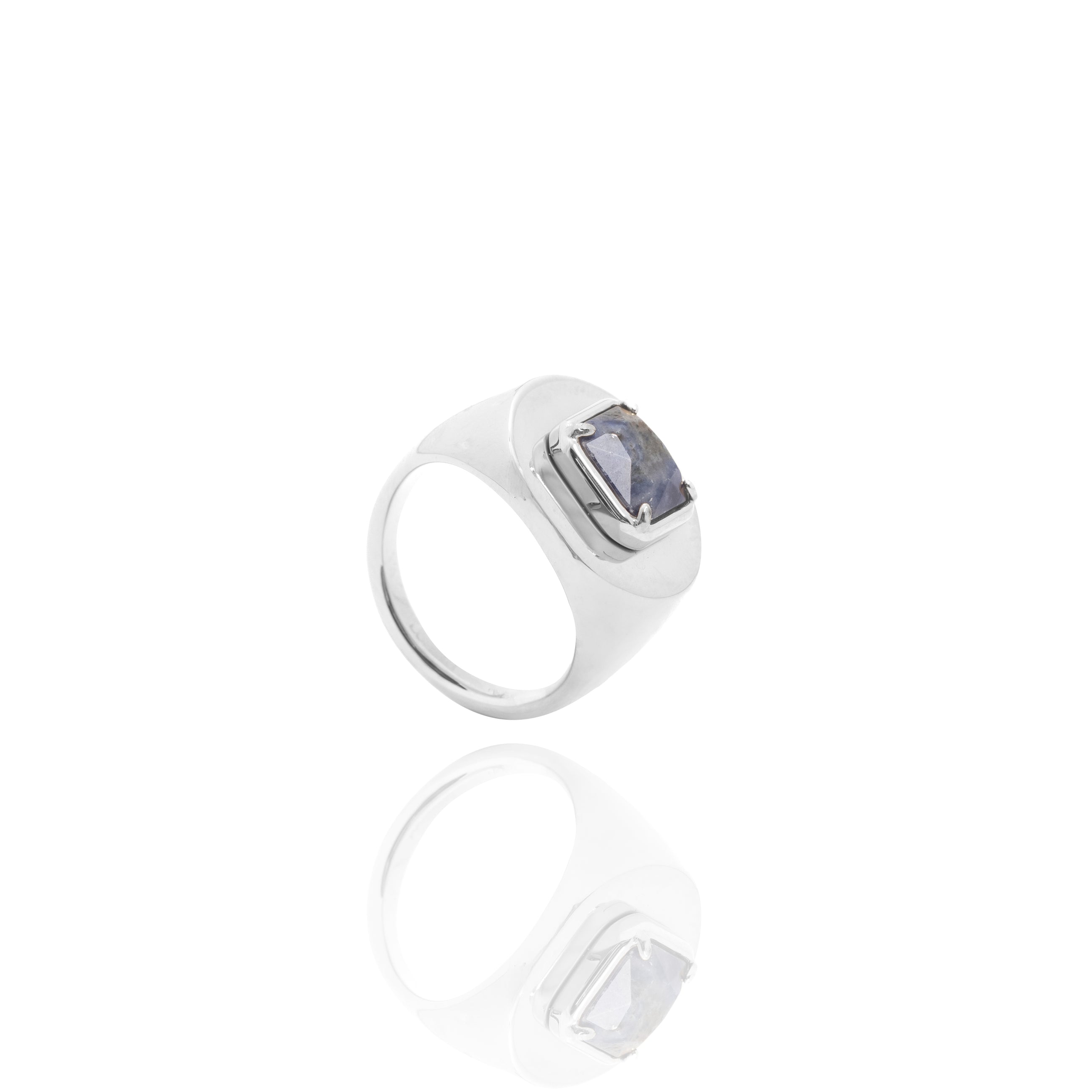 Anello con Pietra Blu