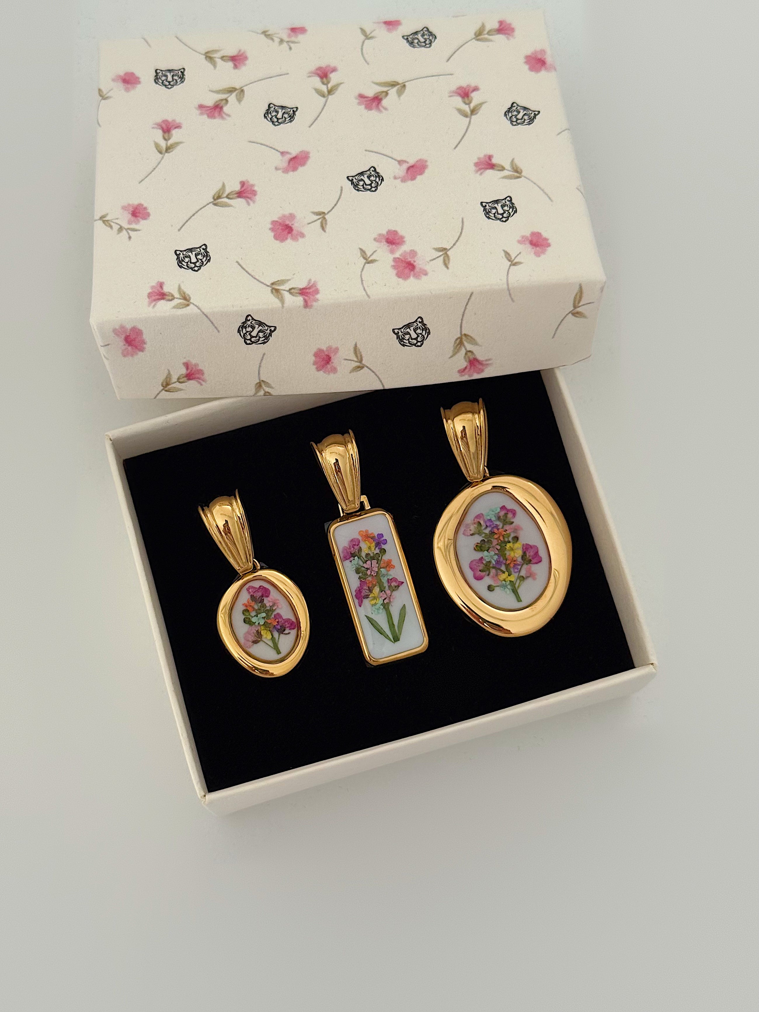 Rainbow Bouquet Pendant