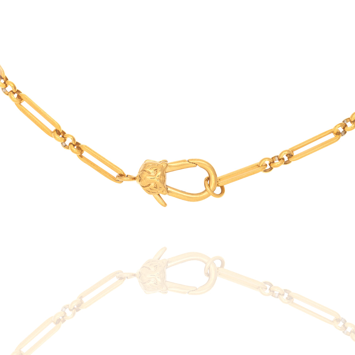 Collana con Moschettone Tigre 3D