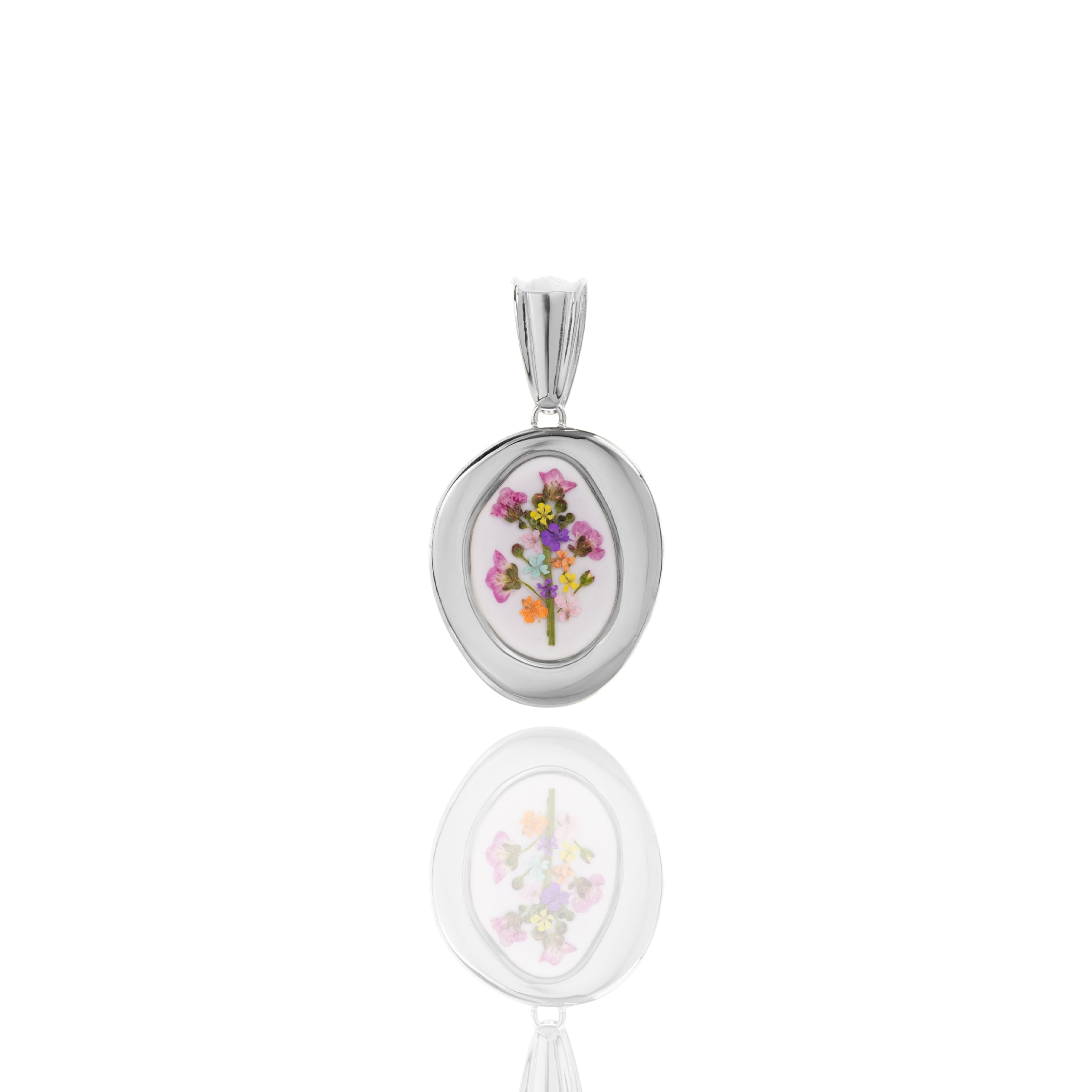 Large Bouquet Pendant in Rainbow