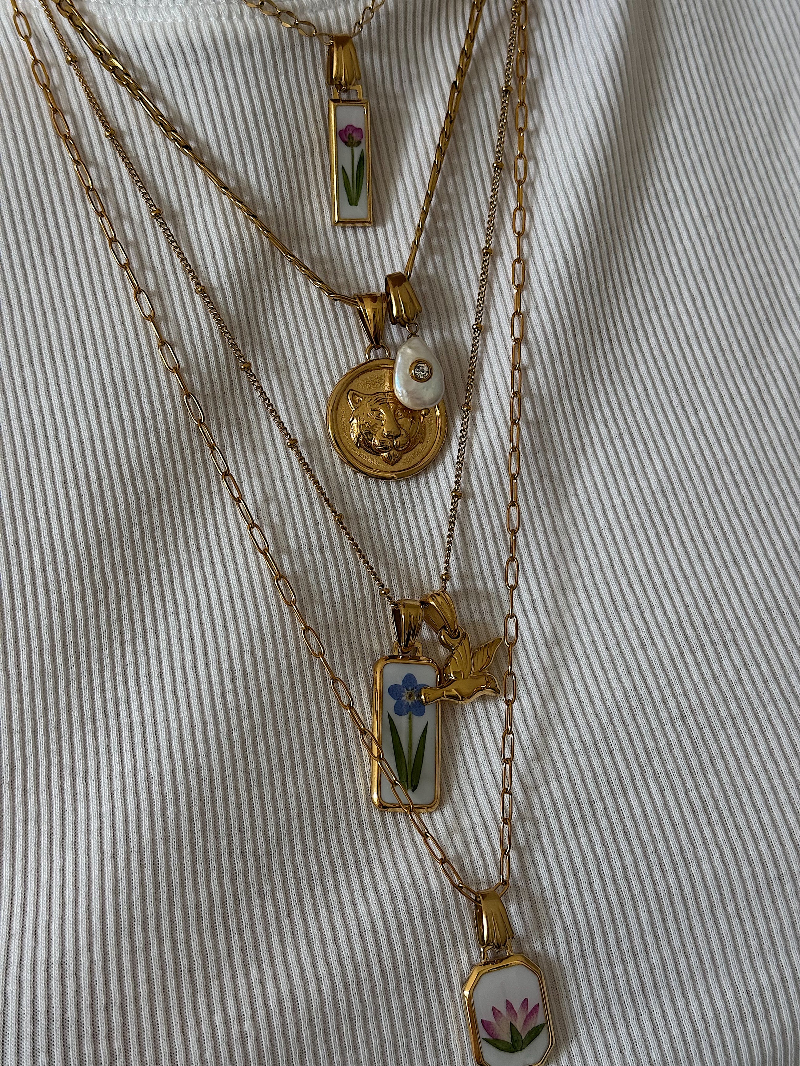 Serene Blossom Pendant