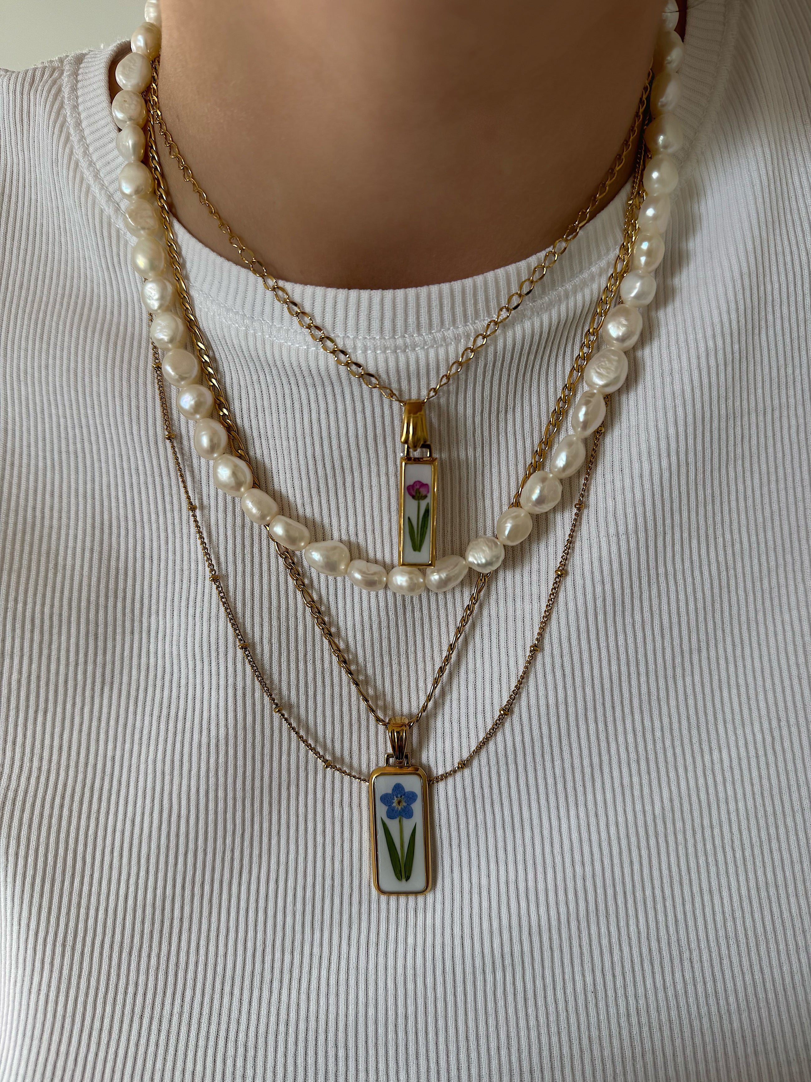 Harmony Chaos Pearls Necklace