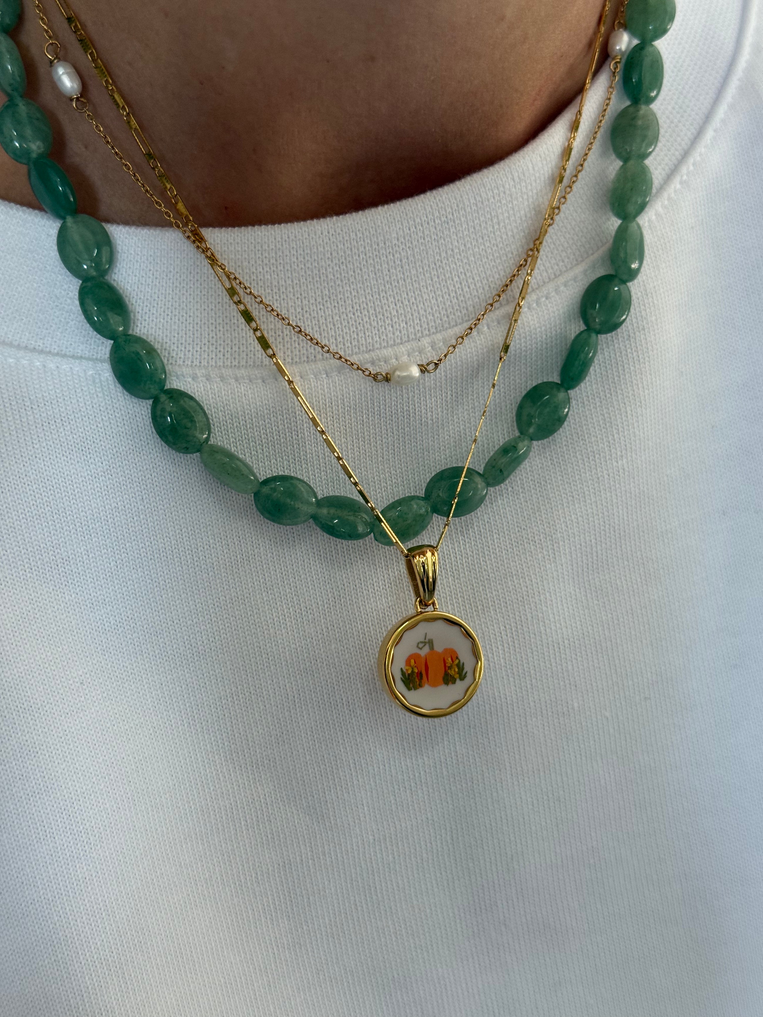 Necklace Verdant Glow