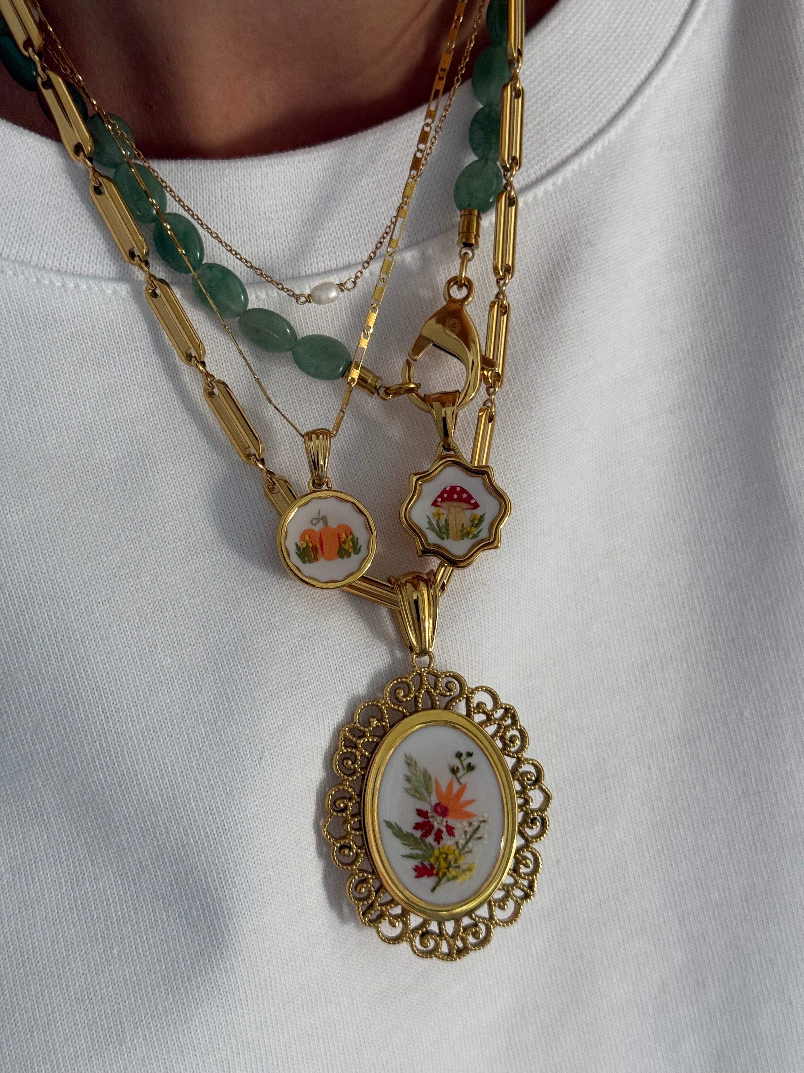 Autumn Bouquet Pendant