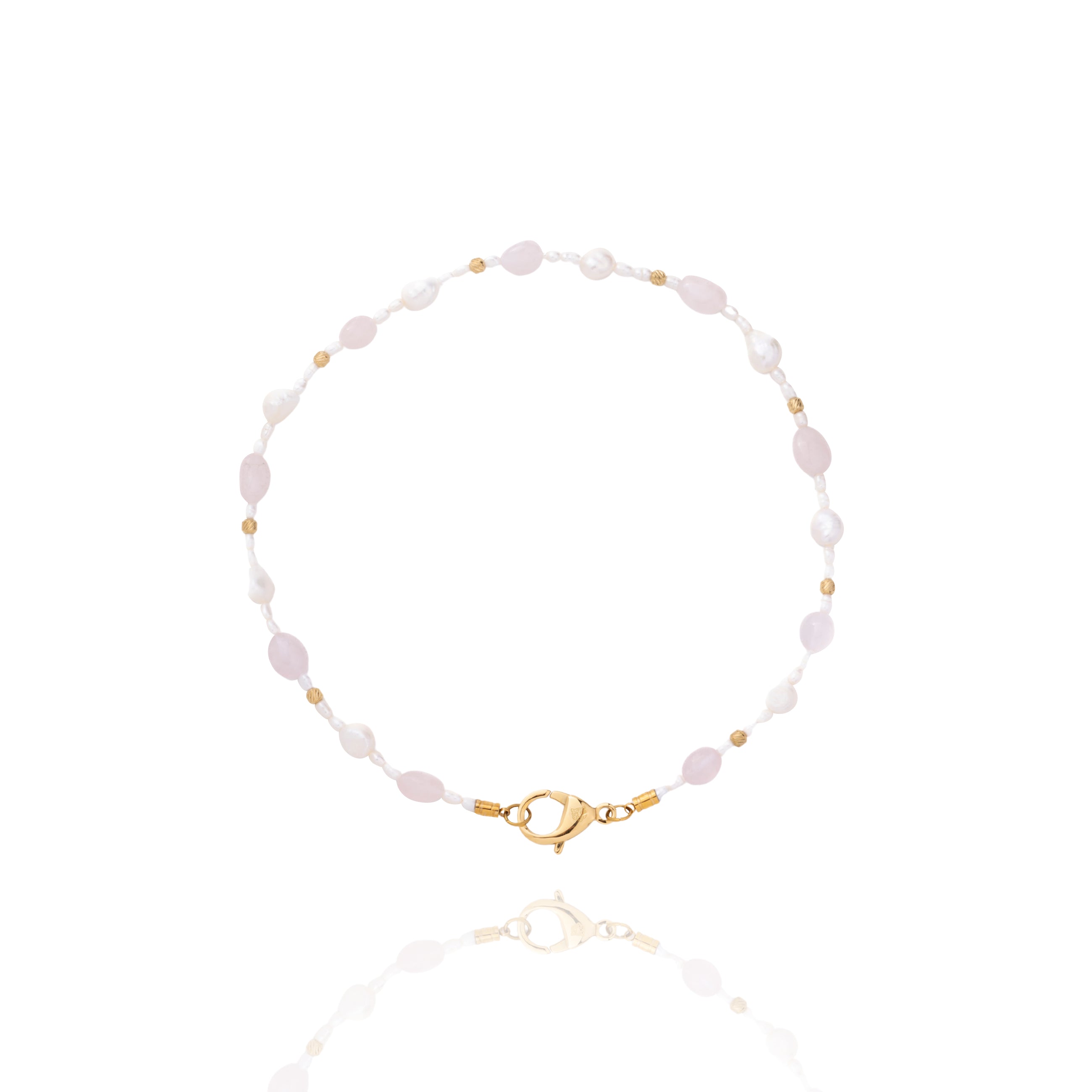 Collier Pink Pearls