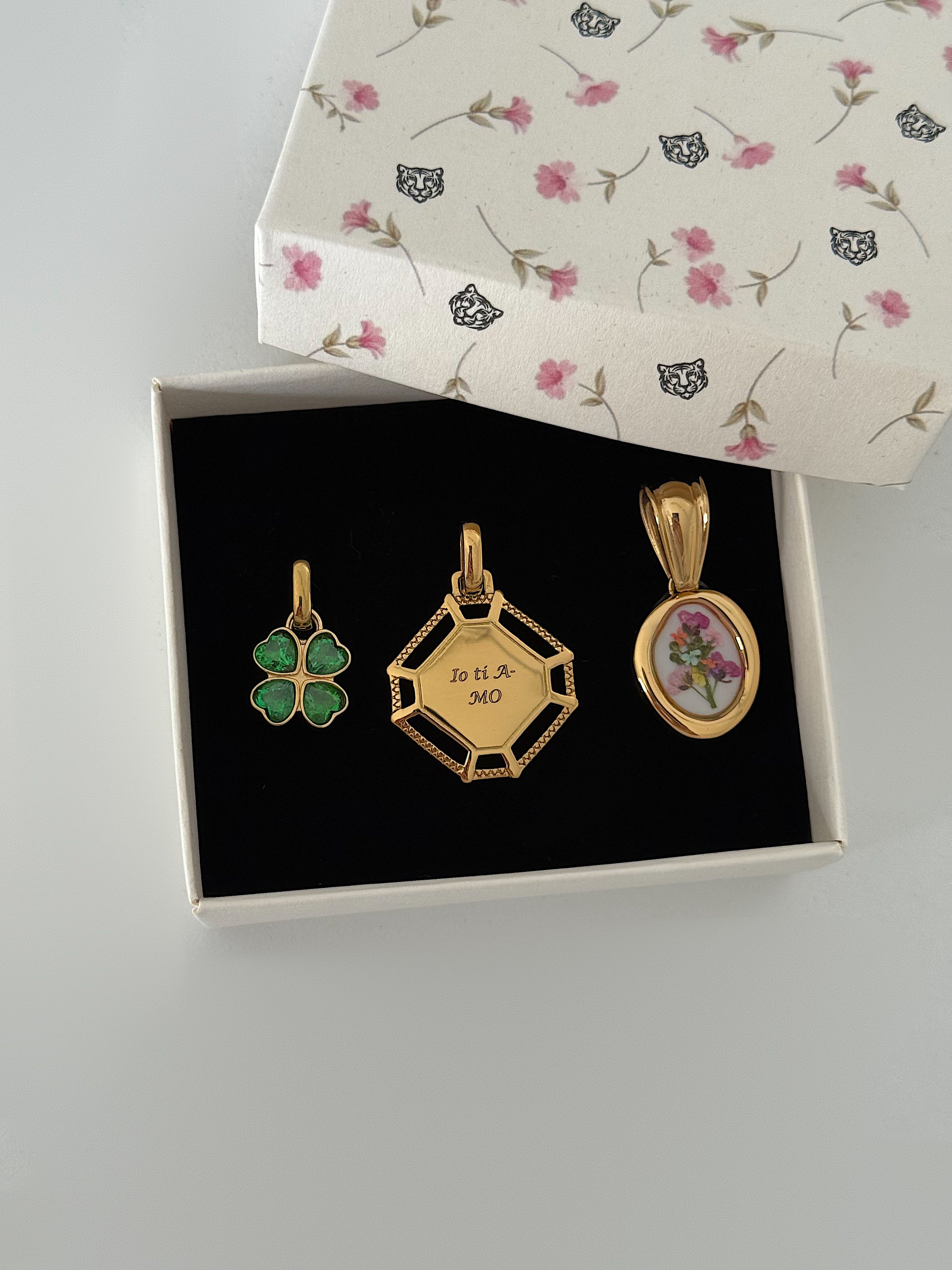 Ciondolo Bouquet in Rainbow