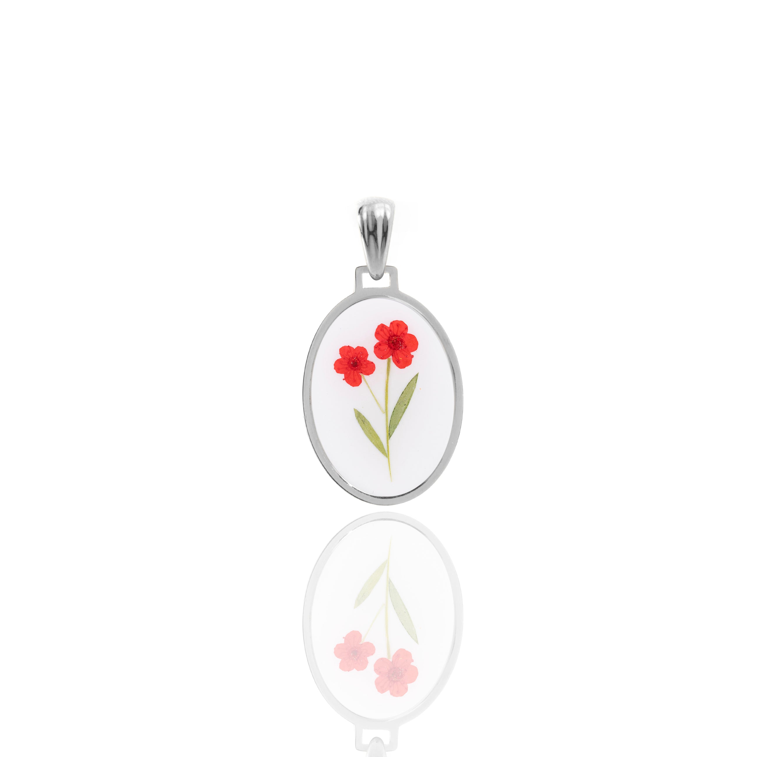 Solitary Twin Blossom Pendant