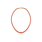Dégradé coral necklace
