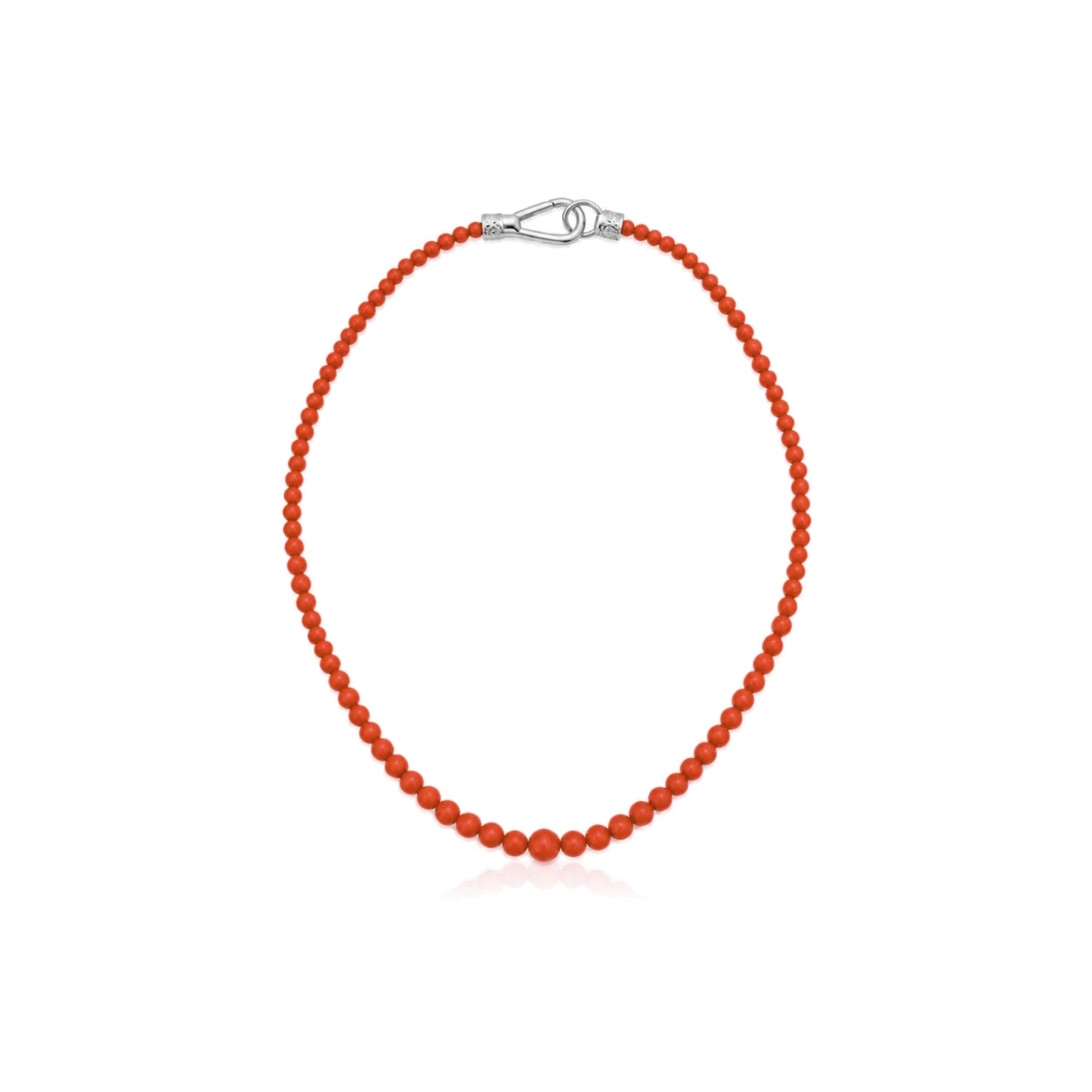 Dégradé coral necklace