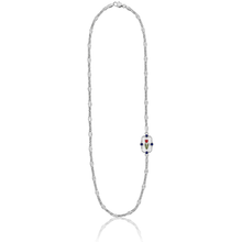 Halskette mit Tulpe und personalisierbarer Basis