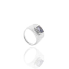 Anello con Pietra Blu