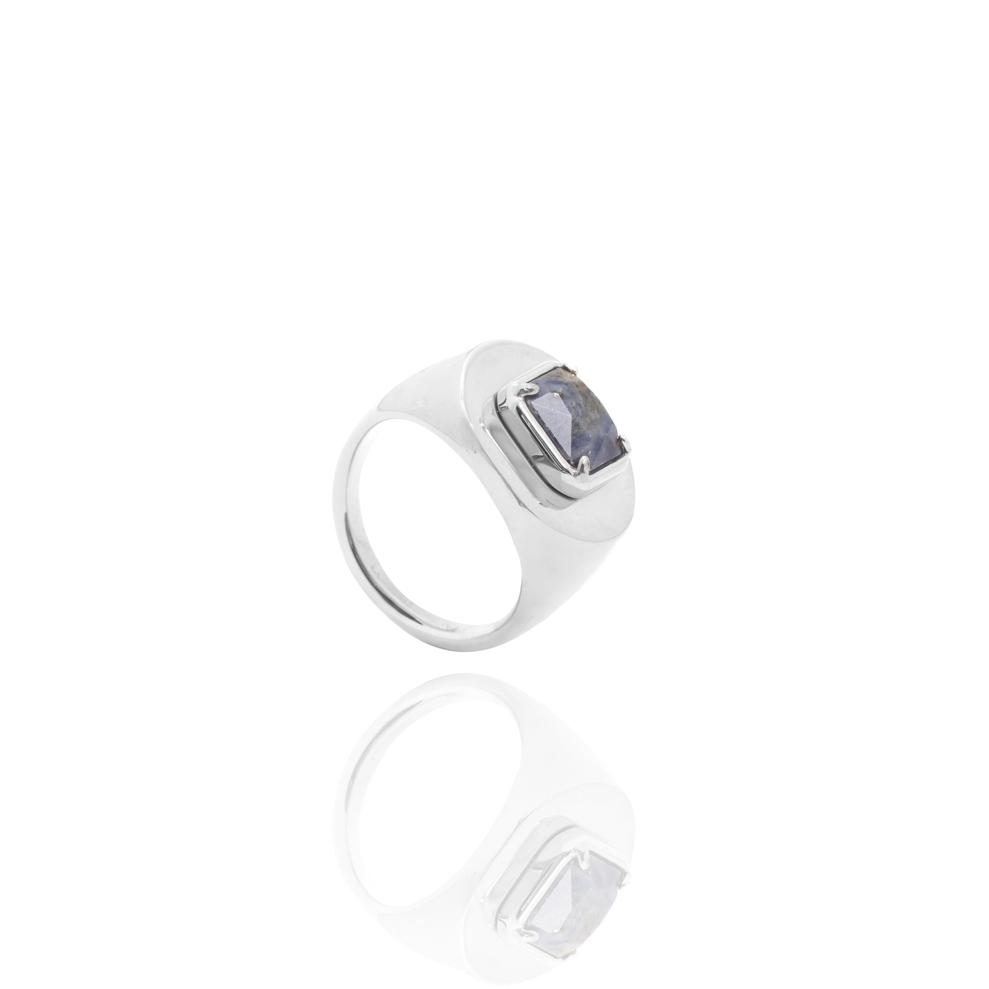Anello con Pietra Blu