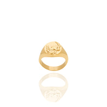 Floral Pinky Ring