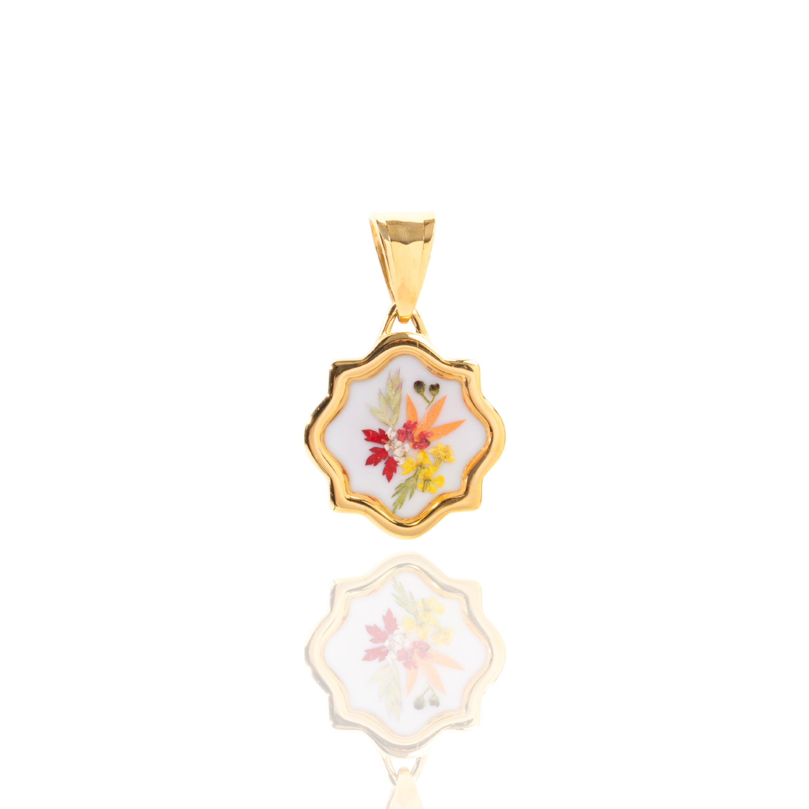 Autumn Flowers Pendant
