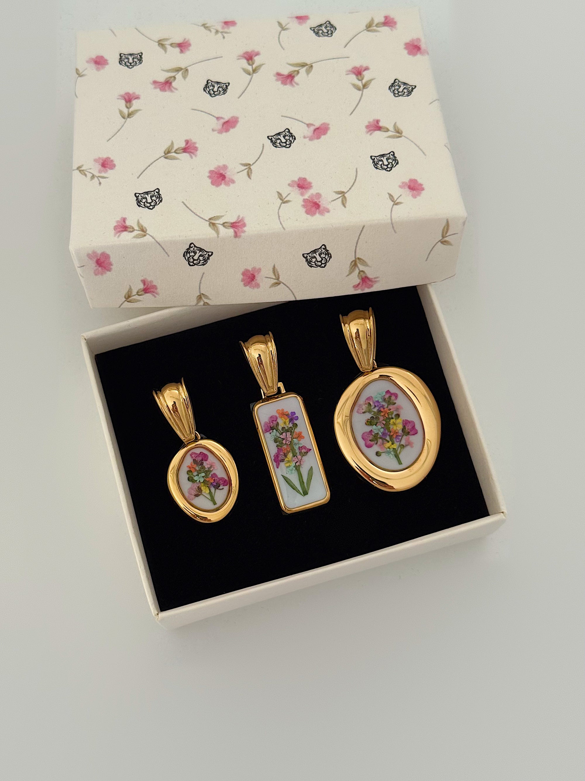 Rainbow Bouquet Pendant