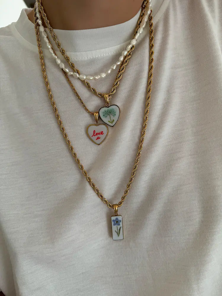 Ciondolo Corazón Afrodita (Forma Contemporánea)-R