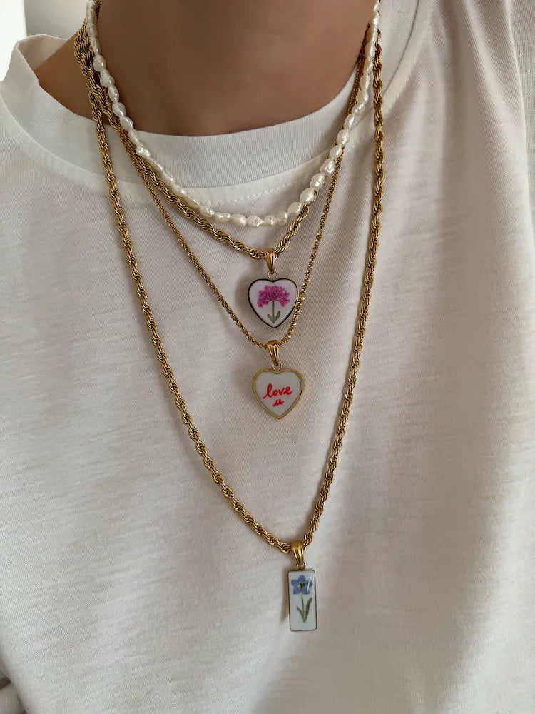 Ciondolo Corazón Afrodita (Forma Contemporánea)-R