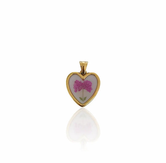 Ciondolo Gran Magenta Petals (Vintage Shape)