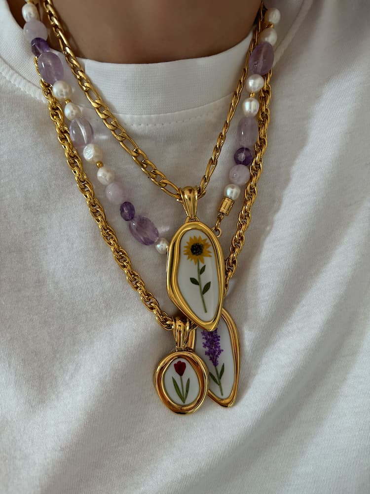 Collier Lavanda