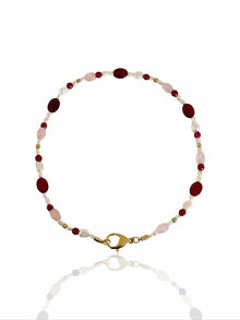 PEARLS IN FIRE Necklace