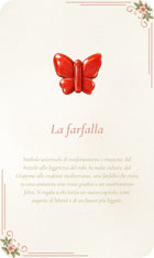 Farfalla in corallo