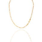 Collana con maglie alternate