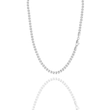 Collana con maglia fiocchetto