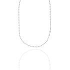 Collana con maglia ovale