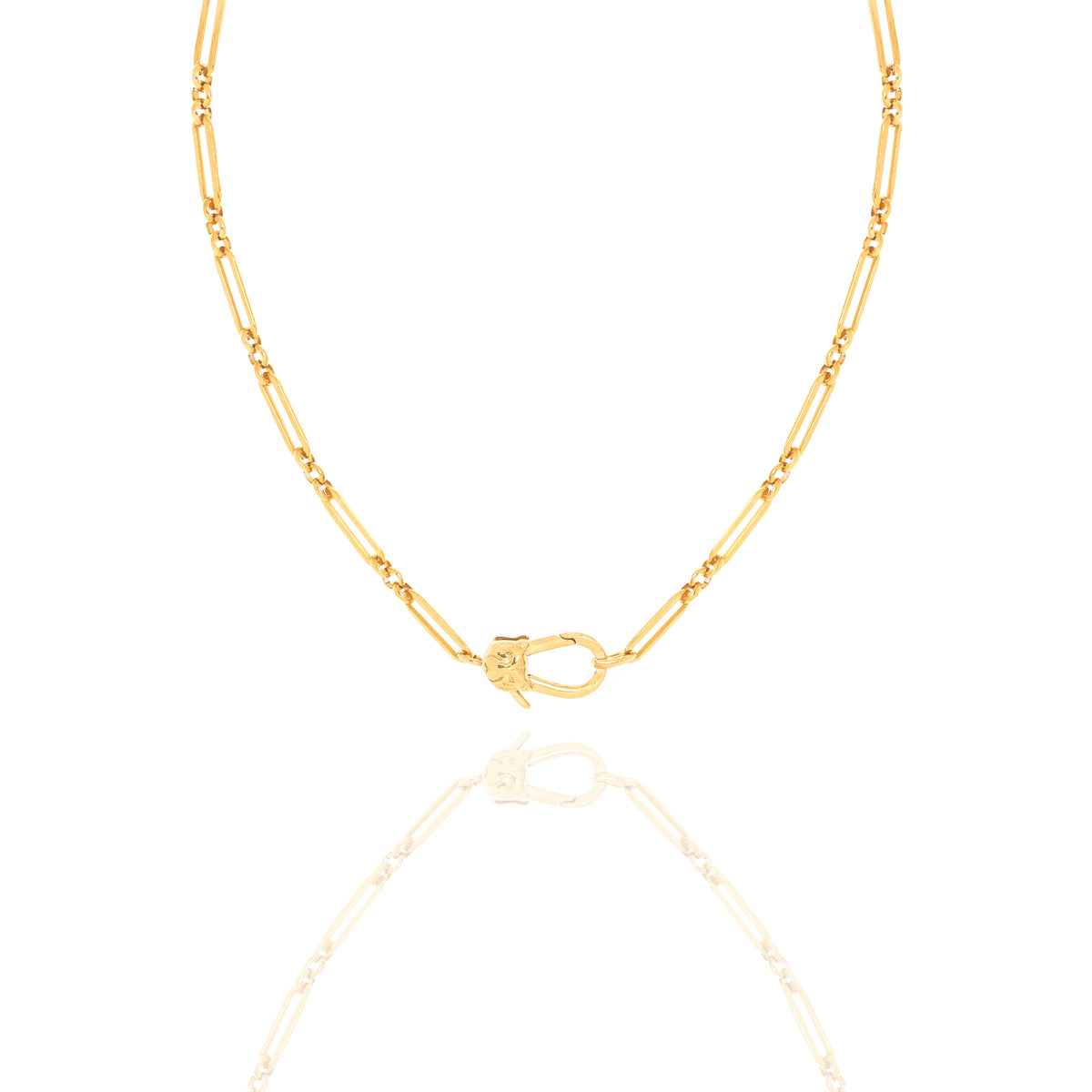 Collana con Moschettone Tigre 3D