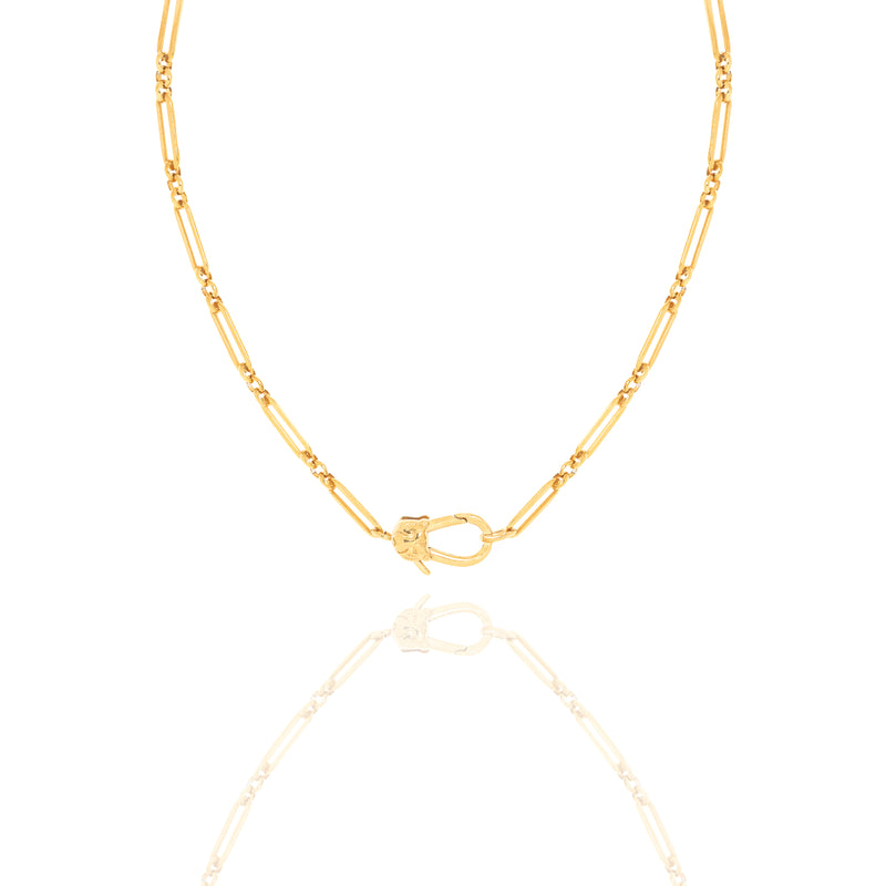 Collana con Moschettone Tigre 3D