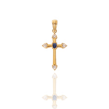 Colgante Cruz con Swarovski
