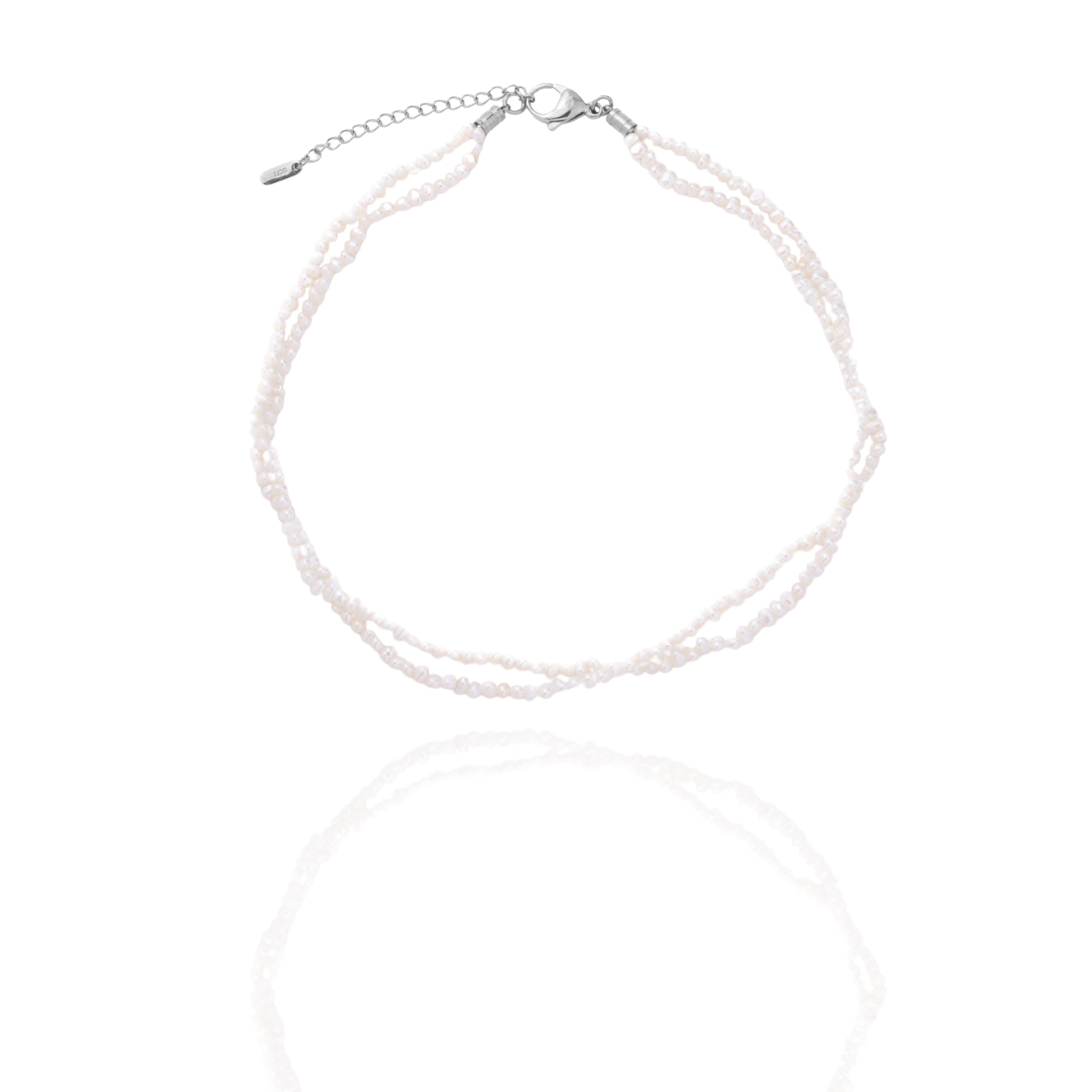 Cascade Pearl Choker