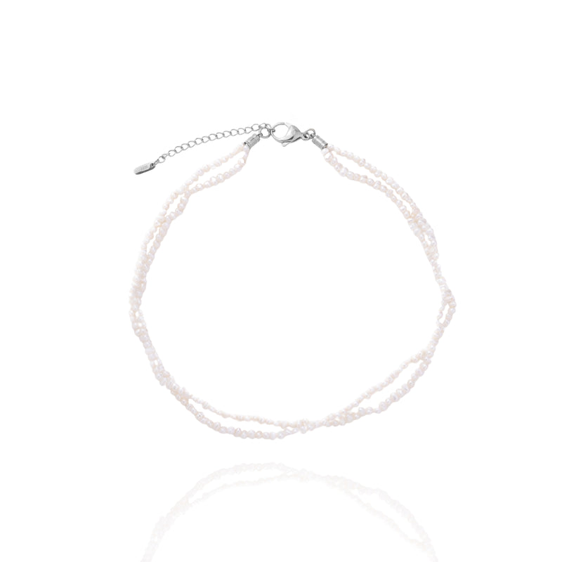 Cascade Pearl Choker