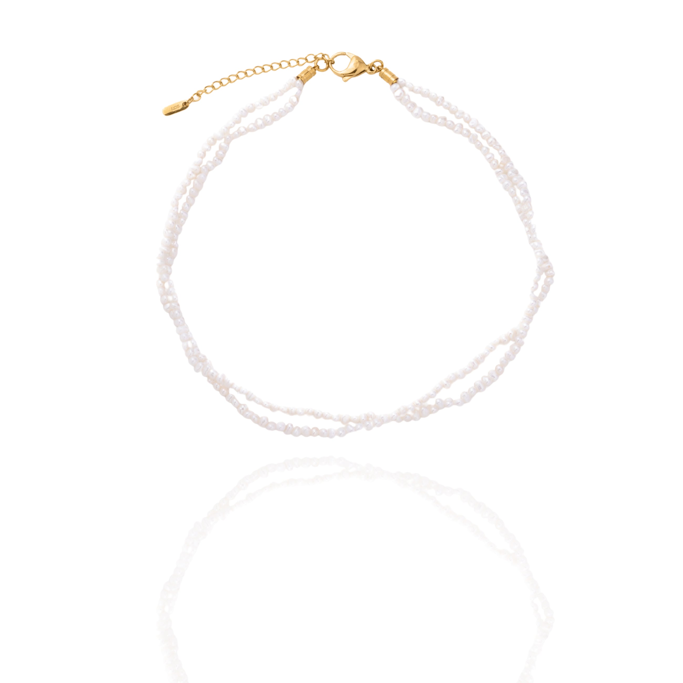 Cascade Pearl Choker