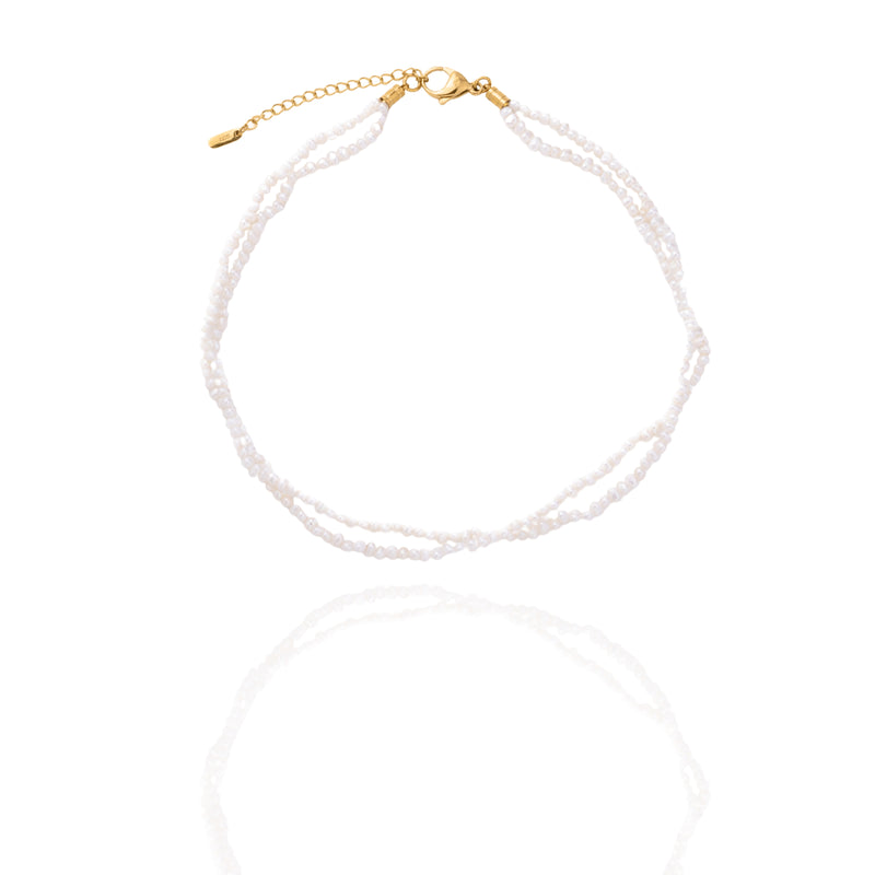 Cascade Pearl Choker