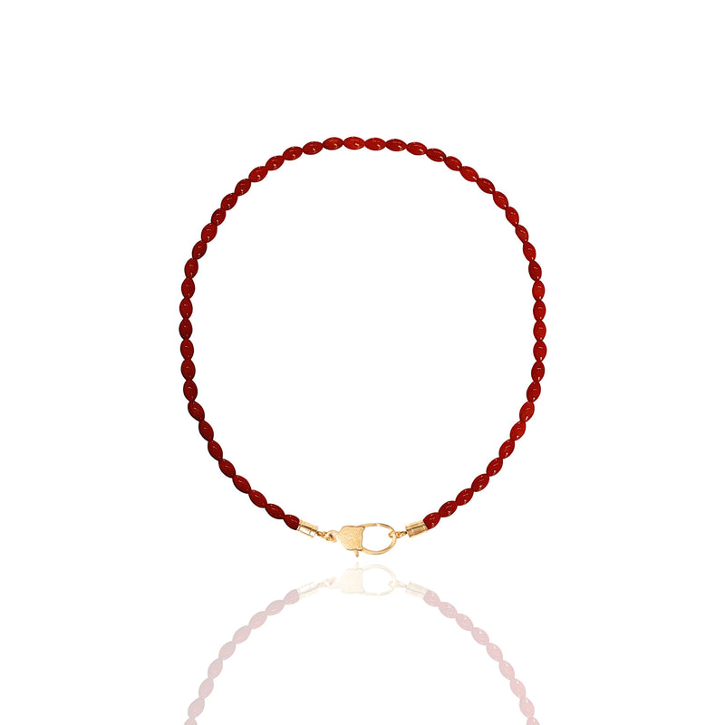 Collier Corallo Blossom