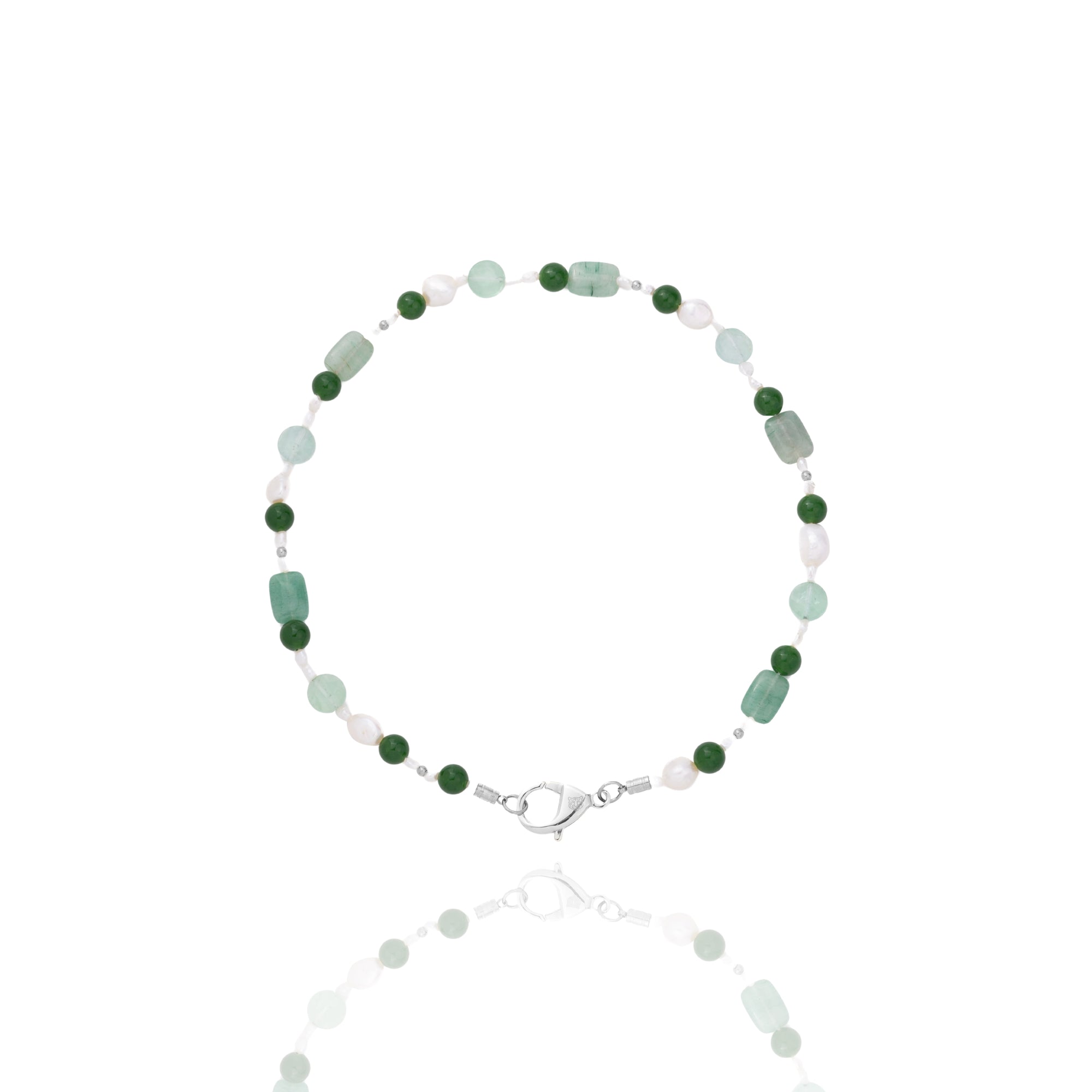 Collier Fleur Verdoyante