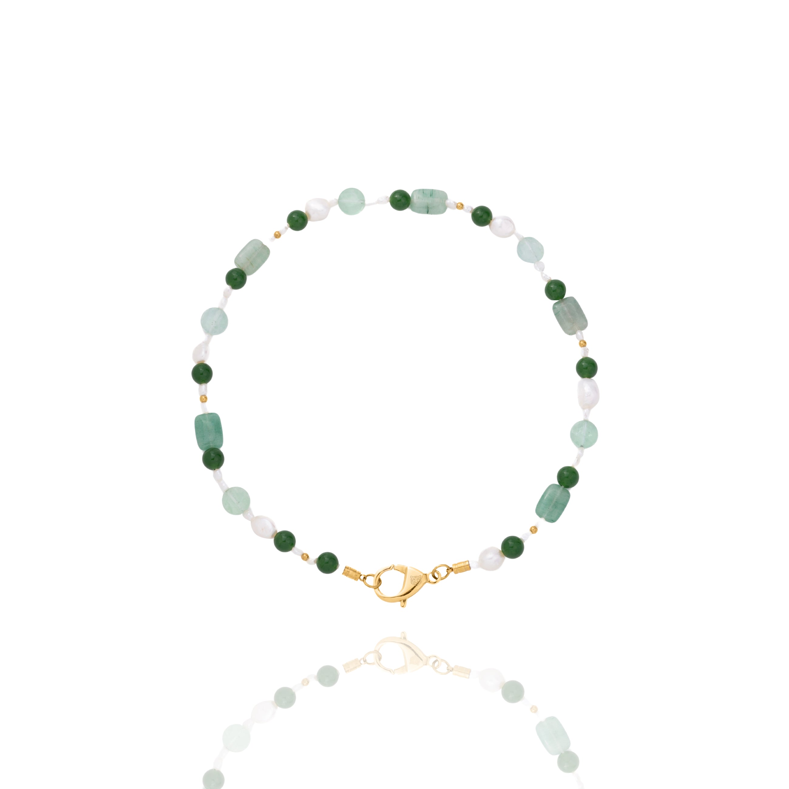 Collier Fleur Verdoyante