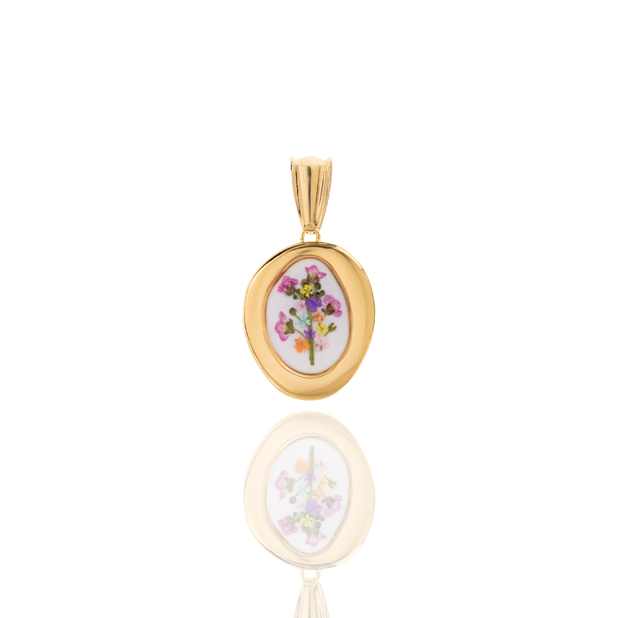 Large Bouquet Pendant in Rainbow