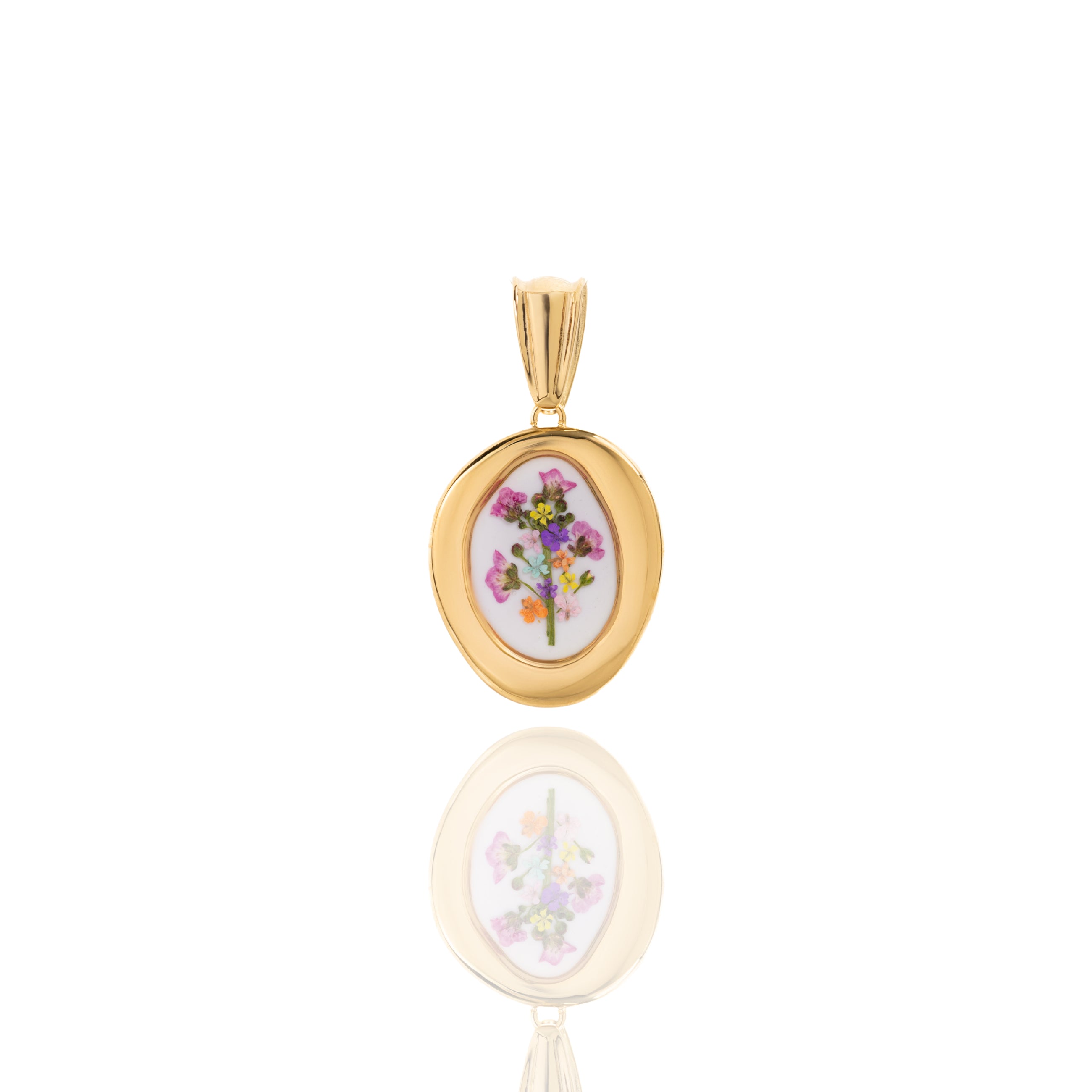Large Bouquet Pendant in Rainbow