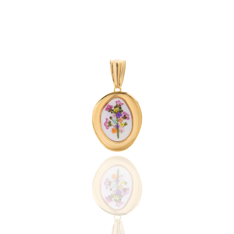 Large Bouquet Pendant in Rainbow