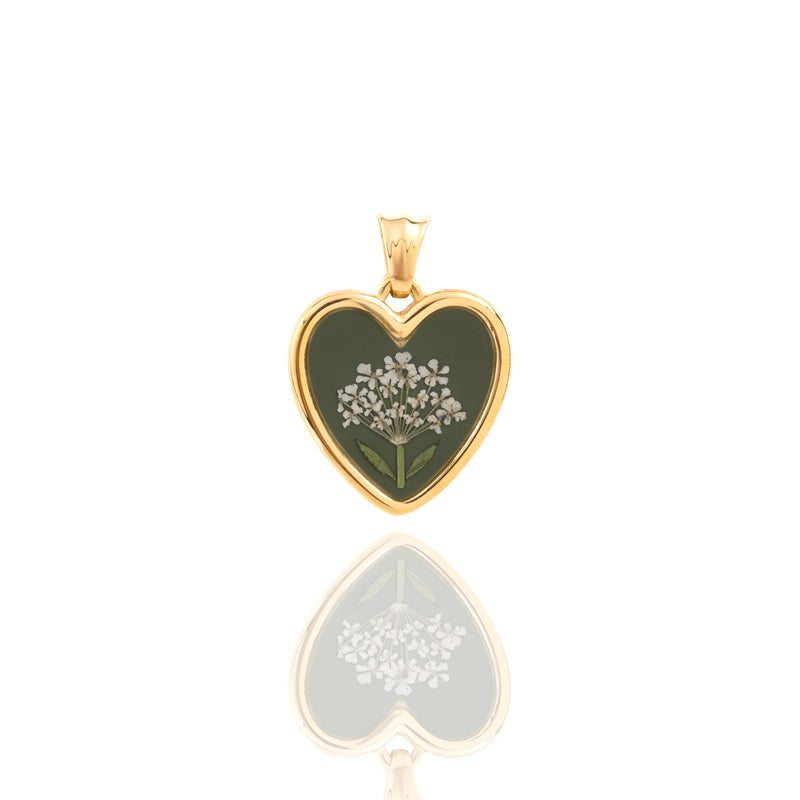 Grand Verdant Petals Pendant