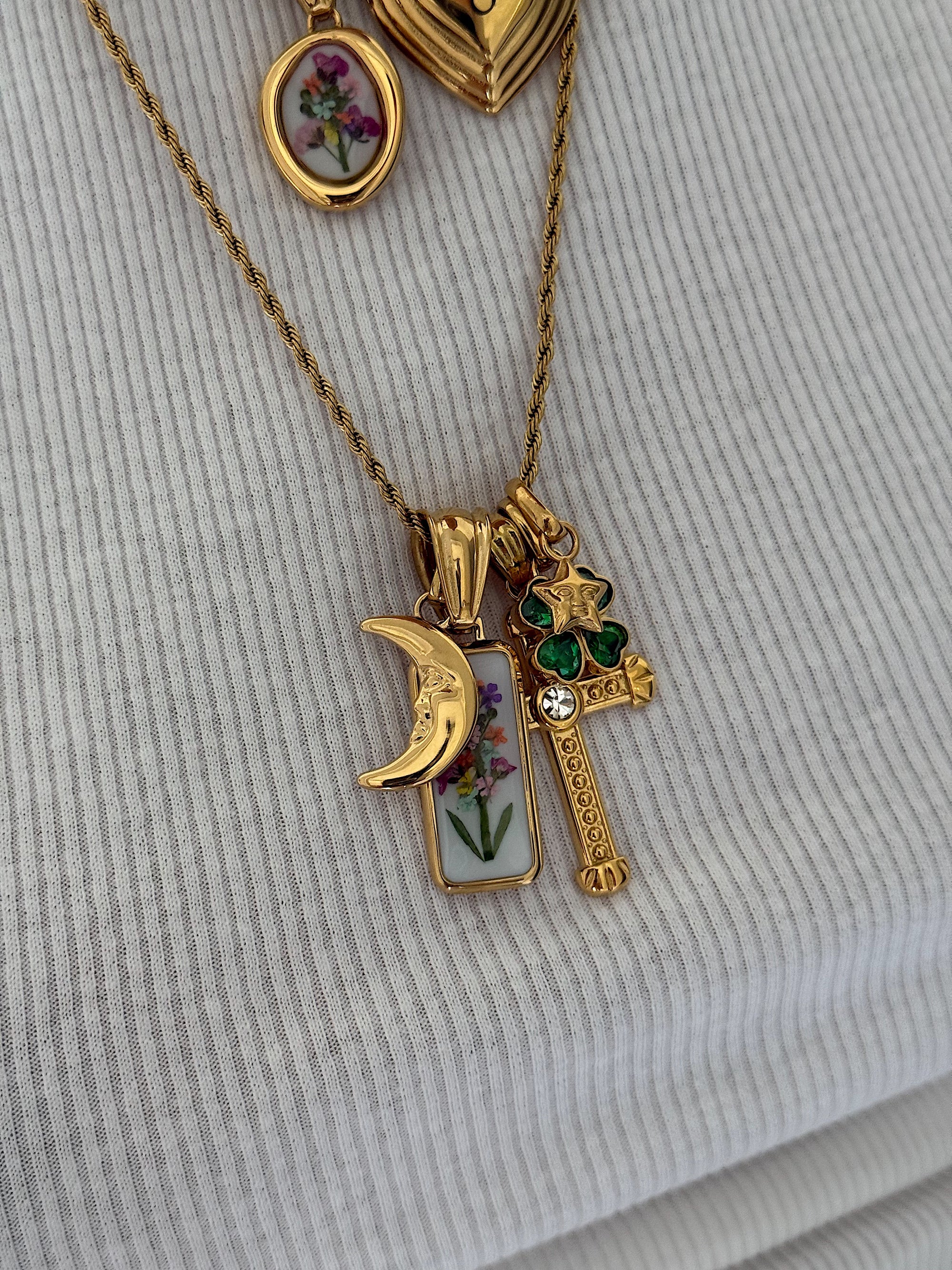 Rainbow Bouquet Pendant