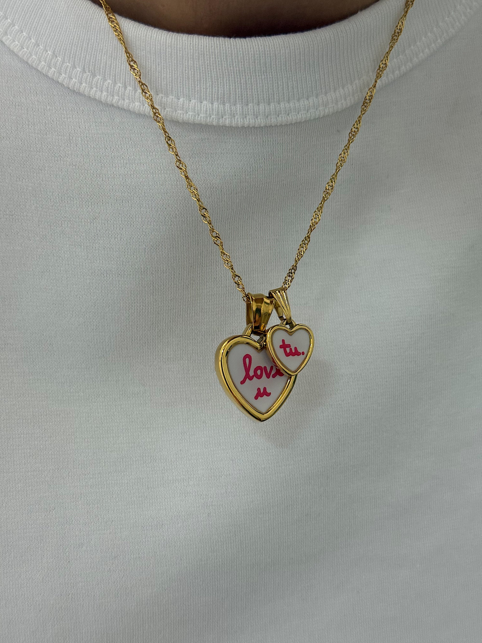 Pendant Heart YOU