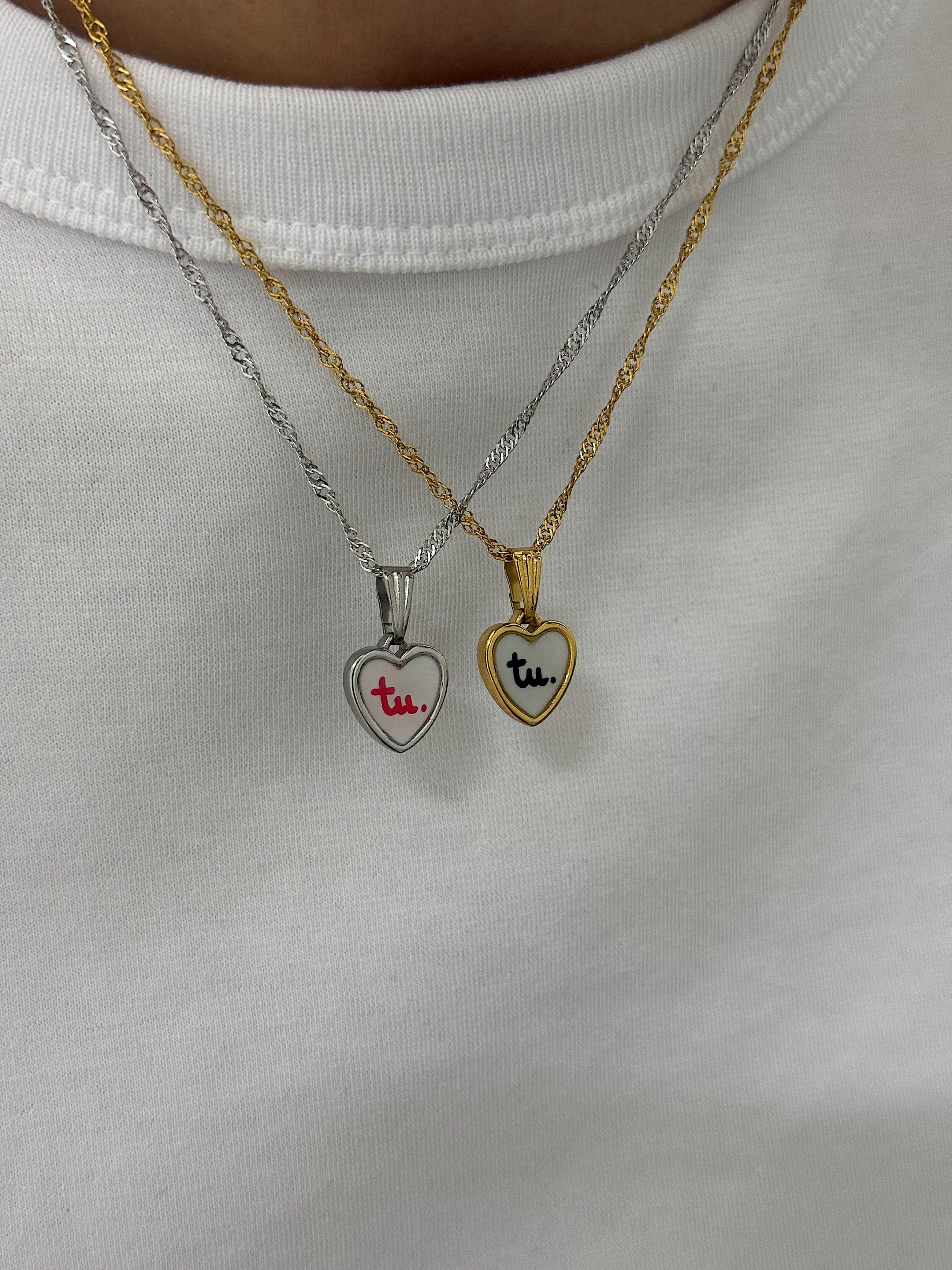 Pendant Heart YOU