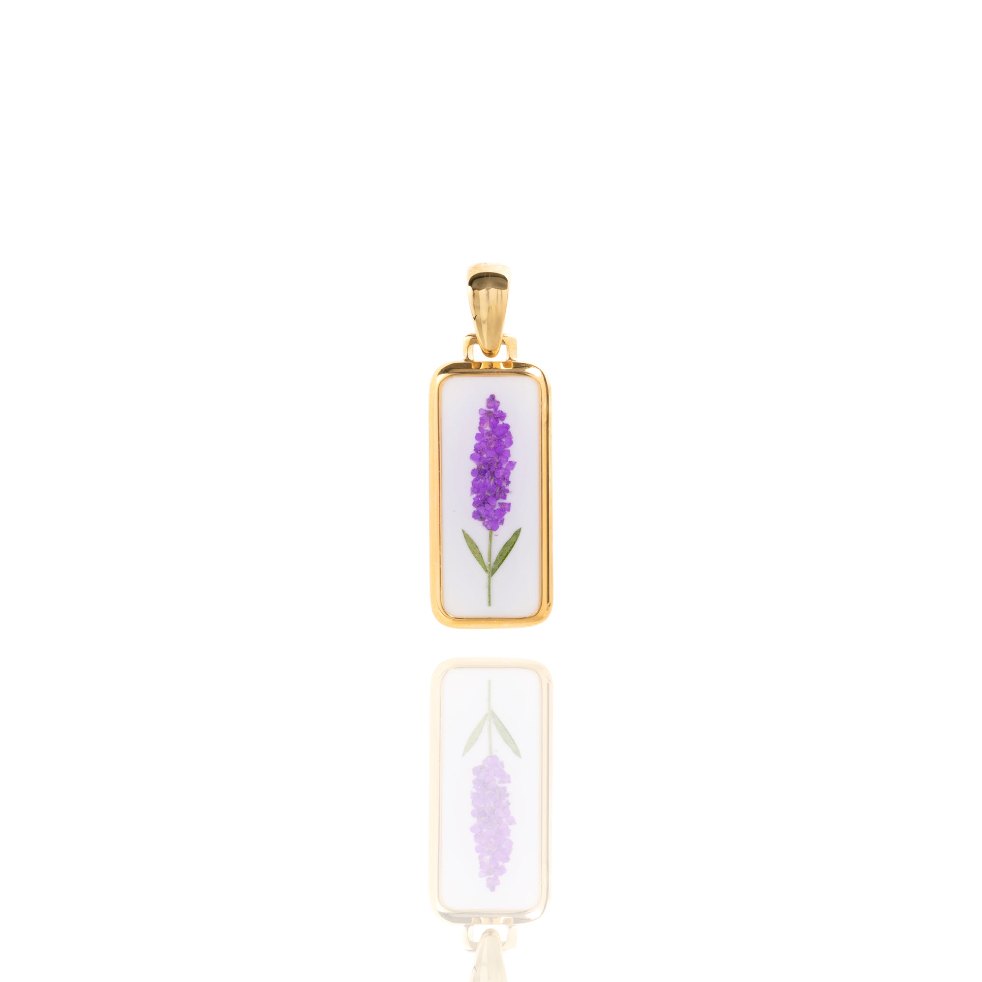 Lavender Blossom Pendant