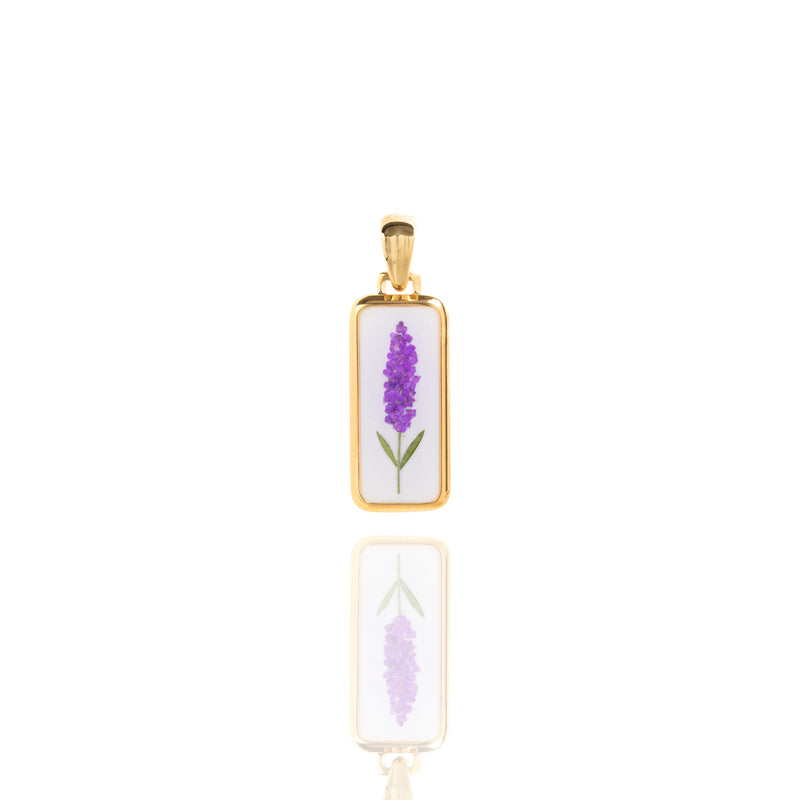 Lavender Blossom Pendant