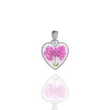 Magenta Petals Pendant, Petit