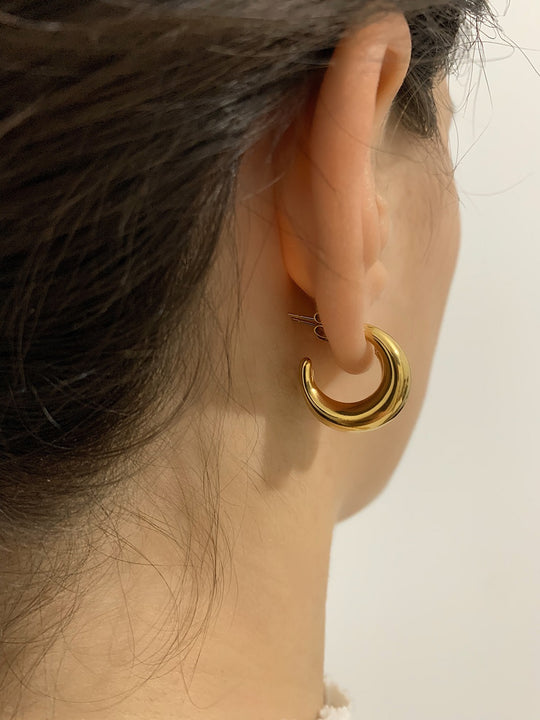 Octavia Hoops Medium