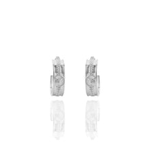 Boucles d'oreilles avec médaille Tigre